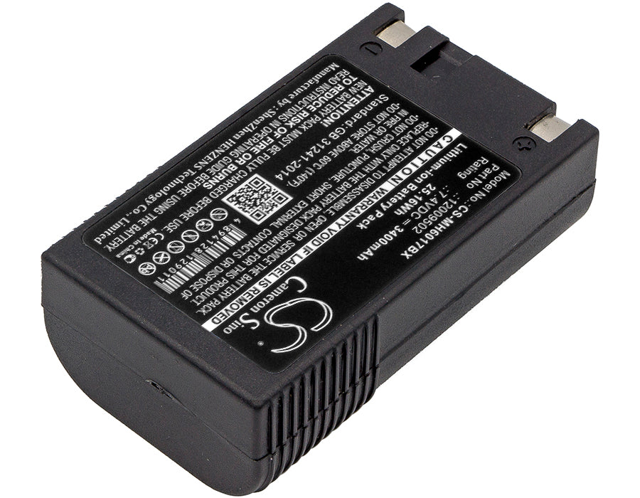 CS-MH6017BX : Battery for Pathfinder 6032, 603, 6039 and others - Replaces Monarch 12009502