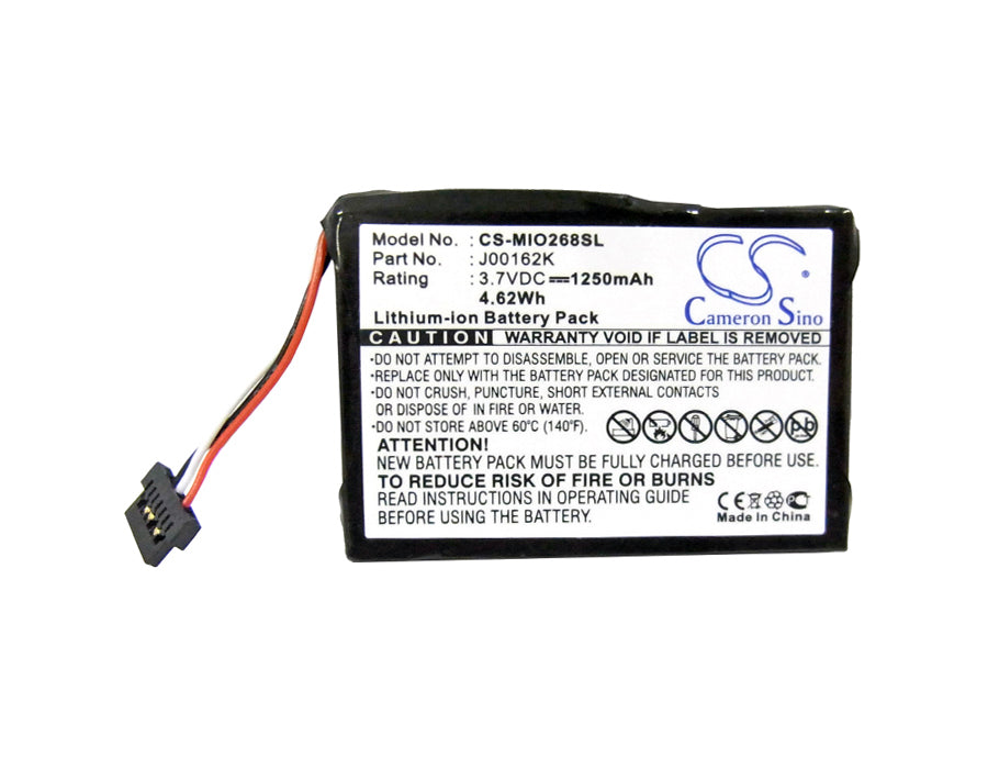 CS-MIO268SL : Battery for Mitac Mio 138, Mio 268, Mio 268 Plus and others