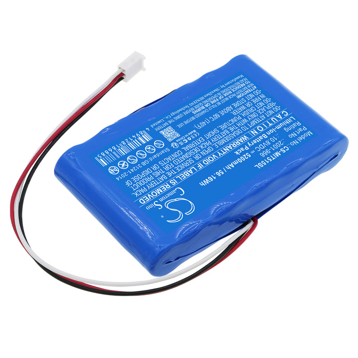 CS-MIT515SL : Battery for Megger MIT515 Insulation Resistance Tester, MIT525 Industrial Insulation Tester, MIT1025 Insulation Tester - Replaces Megger 2001-966