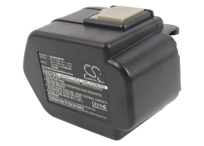 CS-MKE398PW : Battery for Milwaukee PAD12, PAS12PP, PCS12T and others - Replaces Milwaukee 48-11-1900, 48-11-1950, 48-11-1960 and others