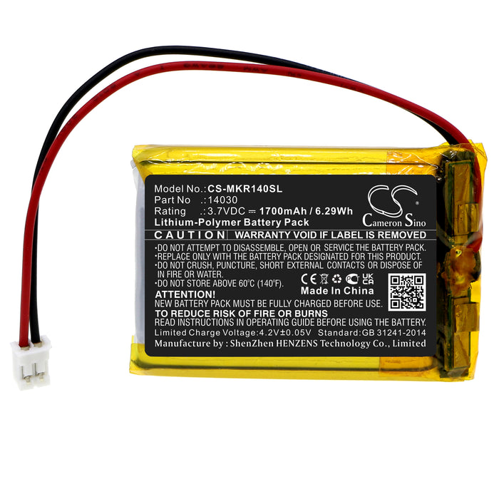 CS-MKR140SL : Battery for LEGO Arduino Robot - Replaces LEGO 14030