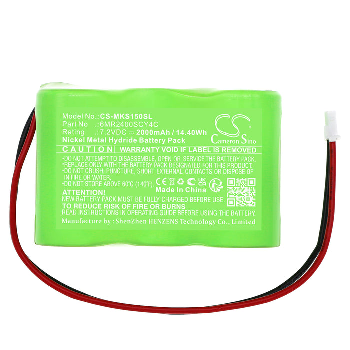 CS-MKS150SL : Battery for Kathrein MSK15 - Replaces Kathrein 6MR2400SCY4C