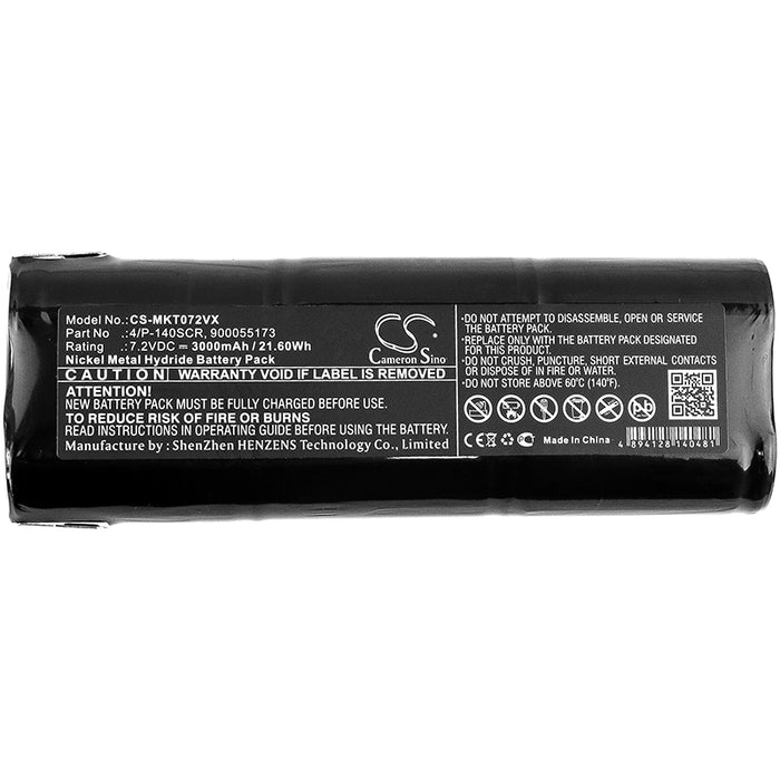 CS-MKT072VX : Battery for Makita 4072D, 4072DW - Replaces Makita 678114-9, 678132-7, 678135-1 and others