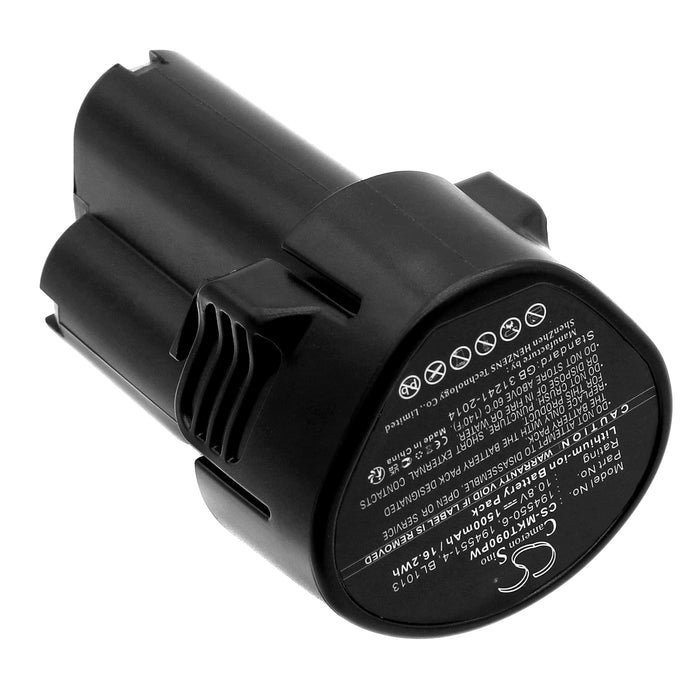 CS-MKT090PW : Battery for Makita CL102DZX, JR100DWE, ML100W and others - Replaces Makita 194550-6, 194551-4, BL1013 and others