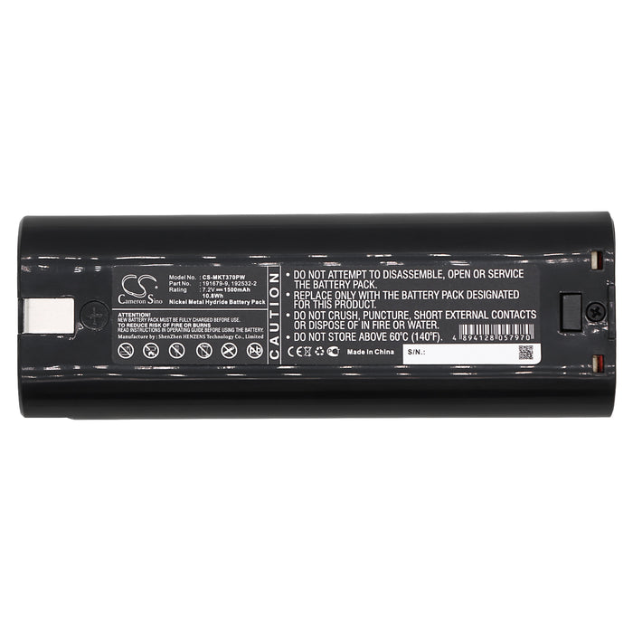 CS-MKT370PW : Battery for Makita 3700D, 3700DW, 4071D and others - Replaces Makita 191679-9, 192532-2, 192695-4 and others