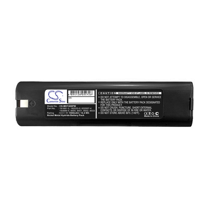 CS-MKT409PW : Battery for Makita 4093D, 4190DB, 4190DWD and others - Replaces Makita 193889-4, 9033, 9034 and others