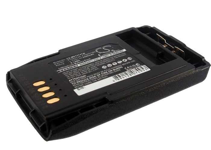 CS-MKT574TW : Battery for Motorola MTP850, CEP400, MTP800 and others - Replaces Motorola FTN6574, FTN6574A, FTN6574BC and others