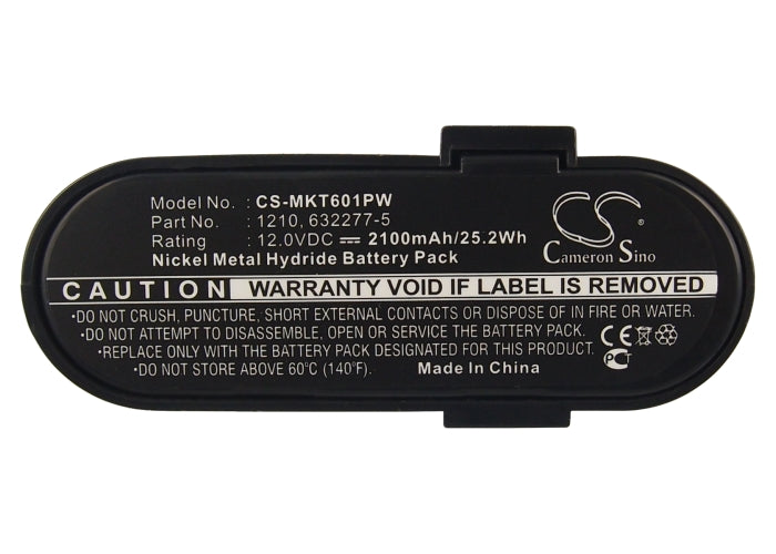 CS-MKT601PW : Battery for Makita 5092D, 5092DW, 6011D and others - Replaces Makita 1210, 632277-5