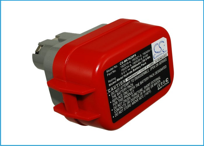 CS-MKT620PX : Battery for Makita 6014DW, 6200D, 6200DW and others - Replaces Makita 192019-4, 192321-5, 192404-1 and others