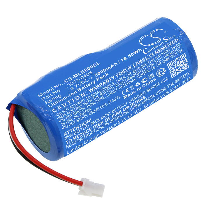 CS-MLE600SL : Battery for Minelab Equinox 600, Equinox 800 - Replaces Minelab 3011-0405