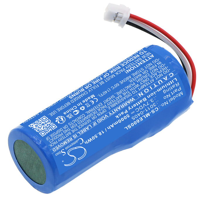 CS-MLE600SL : Battery for Minelab Equinox 600, Equinox 800 - Replaces Minelab 3011-0405