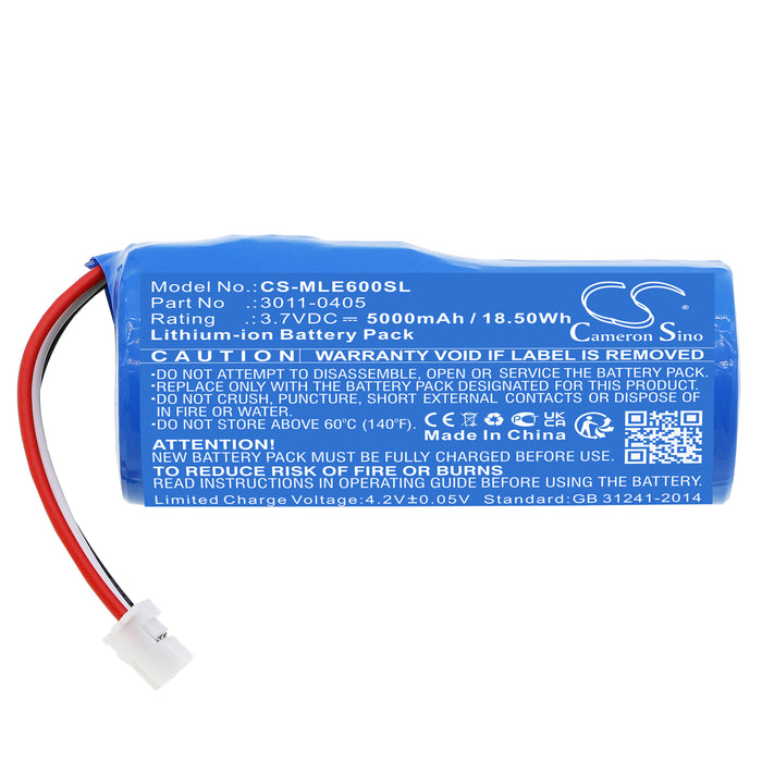 CS-MLE600SL : Battery for Minelab Equinox 600, Equinox 800 - Replaces Minelab 3011-0405