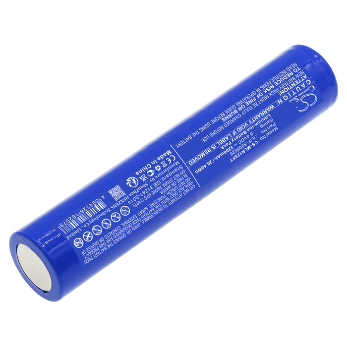 CS-MLR125FT : Battery for Maglite ML125, ML150LR, ML150LRX - Replaces Maglite ILIF-3006526