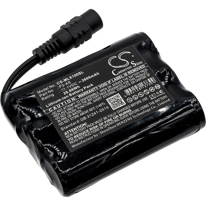 CS-MLX100SL : Battery for Minelab Sovereign XS - Replaces Minelab P3-XS