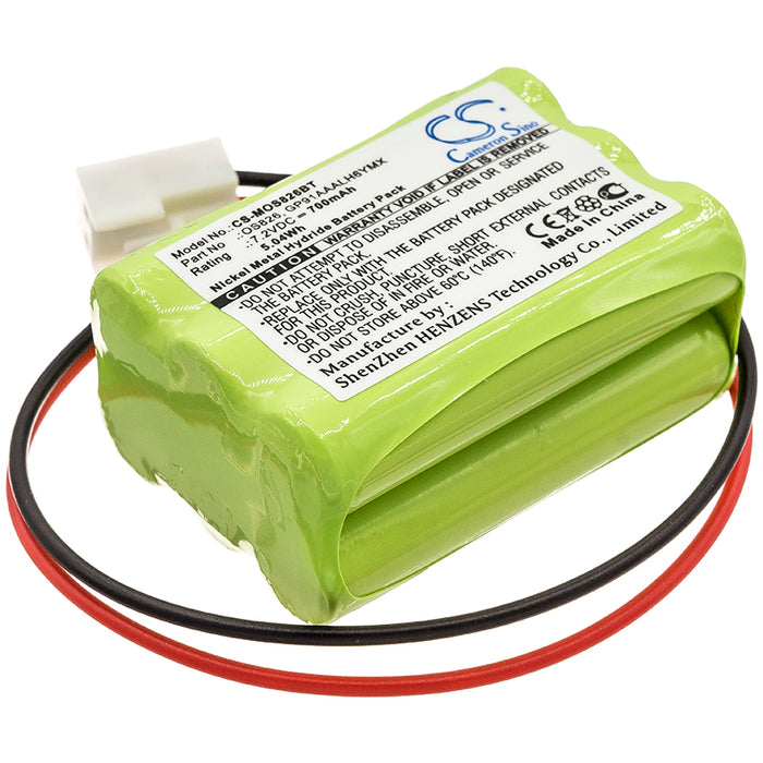 CS-MOS826BT : Battery for Marmitek ProGuard800 Siren, ProGuard OS826 siren, wireless ProGuard alarm panel - Replaces Marmitek OS826, GP91AAALH6YMX, GP11AAAH6YMX and others