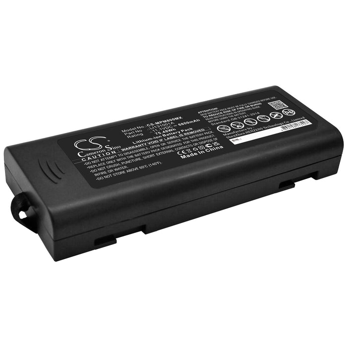 CS-MPM800MX : Battery for Mindray IMEC8, IMEC10, IPM8 and others - Replaces Mindray 115-018014-00, 115-018012-00, Li31001A and others