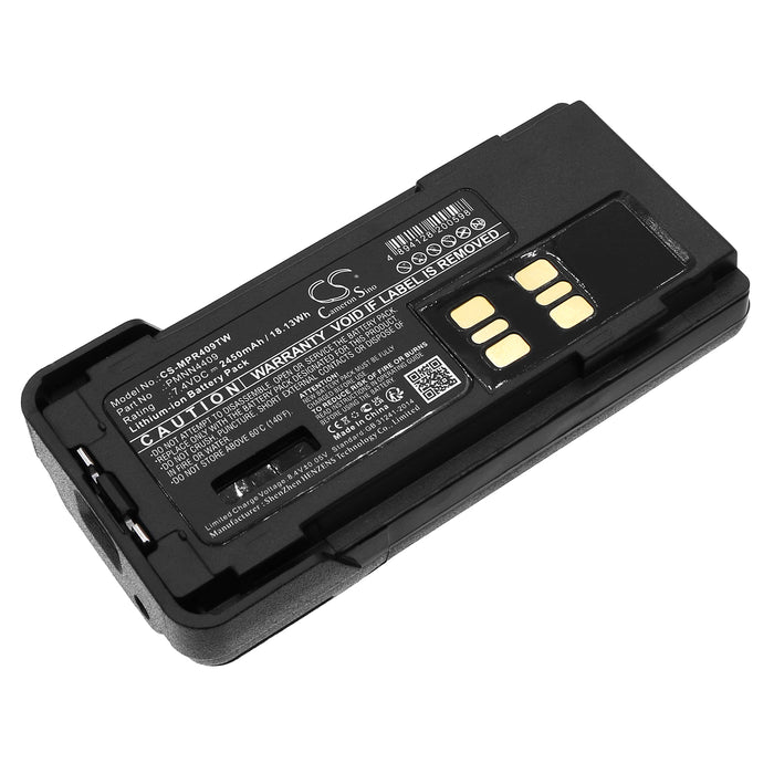 CS-MPR409TW : Battery for Motorola XPR7350, XPR3000, XPR3500 and others - Replaces Motorola PMNN4409, PMNN4409AR, PMNN4412 and others