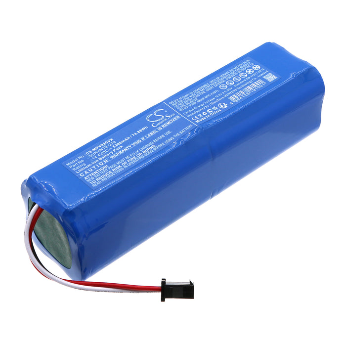 CS-MPV890VX : Battery for Mamibot eXVAC 890, Garlyn SR-800 Max - Replaces Mamibot SUN-INTE-279