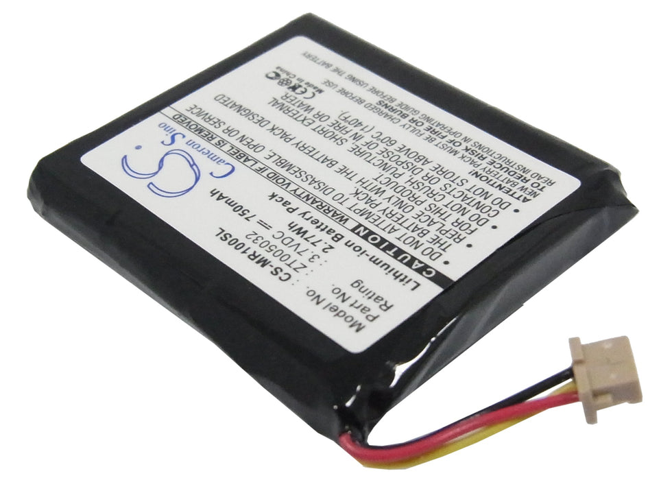 CS-MR100SL : Battery for Olympus mrobe MR-100 - Replaces Olympus ZT005032