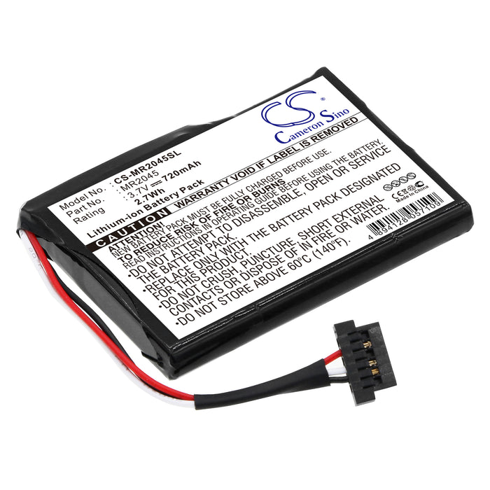 CS-MR2045SL : Battery for Magellan RoadMate 2145T-LM, RoadMate 2136T-LM, RoadMate 2120T and others - Replaces Magellan MR2045