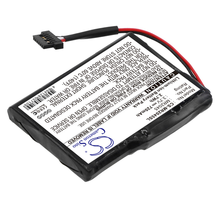 CS-MR2045SL : Battery for Magellan RoadMate 2145T-LM, RoadMate 2136T-LM, RoadMate 2120T and others - Replaces Magellan MR2045