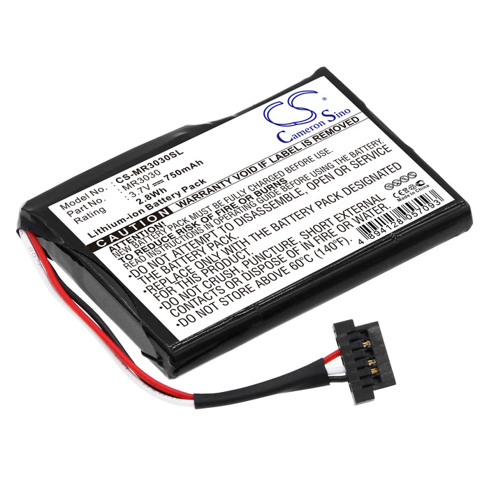 CS-MR3030SL : Battery for Magellan RoadMate 3030, RoadMate 3030-LM - Replaces Magellan MR3030