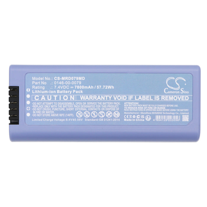 CS-MRD079MD : Battery for Mindray Duo Monitor, Datascope Duo, Datascope Duo patient monitor - Replaces Mindray 0146-00-0079