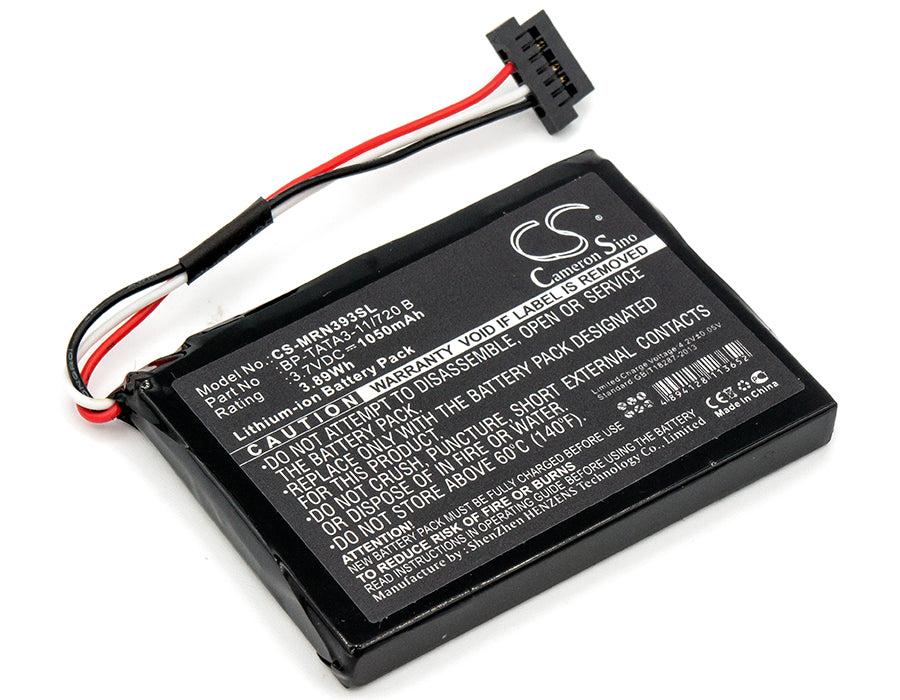 CS-MRN393SL : Battery for Mio Moov M410 - Replaces Magellan BP-TATA3-11/720 B