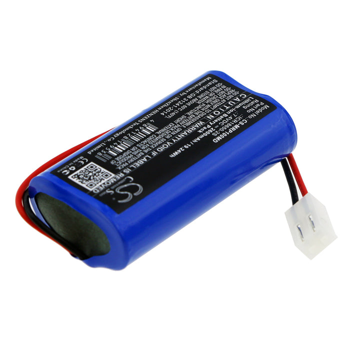 CS-MRP100MD : Battery for Mindray SP1, SP1 Syringe Pump,  SK-801 EX and others - Replaces Mindray ICR18650-2S