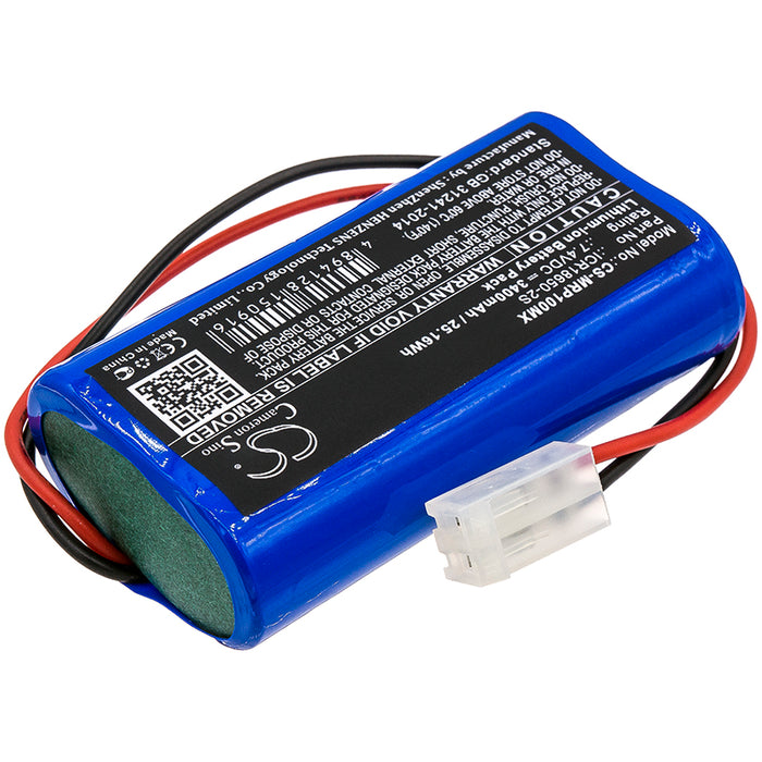 CS-MRP100MX : Battery for Mindray SP1, SP1 Syringe Pump - Replaces Mindray ICR18650-2S