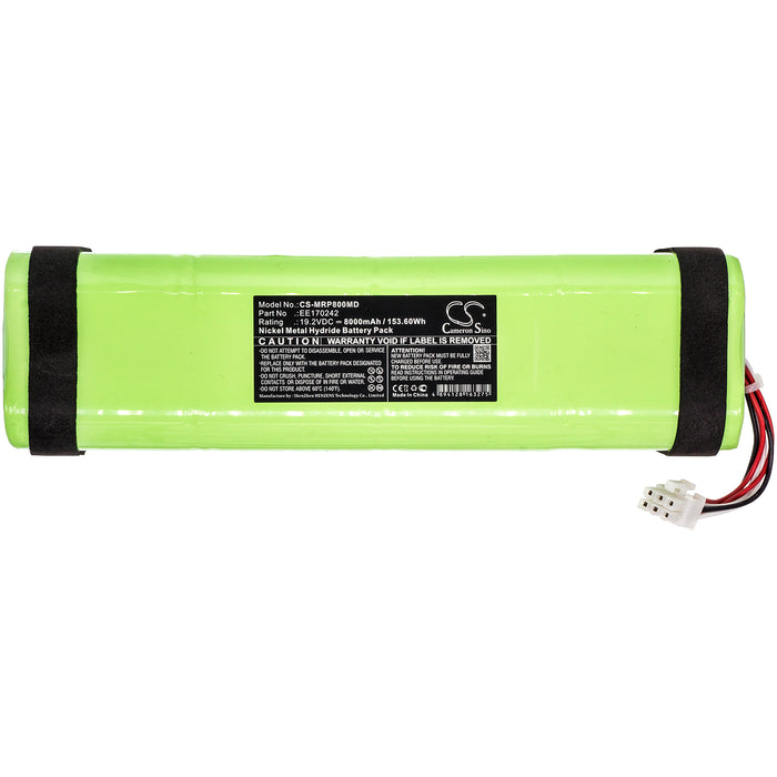 CS-MRP800MD : Battery for Marquette MAC 8, Max Personal, Mac Personal Monitor and others - Replaces Marquette MGN0118, OM10889, 125-00-455100095