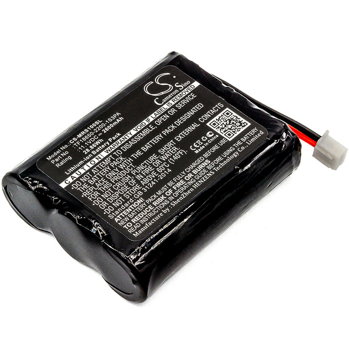 CS-MRS100SL : Battery for Marshall Stockwell - Replaces Marshall TF18650-2200-1S3PA