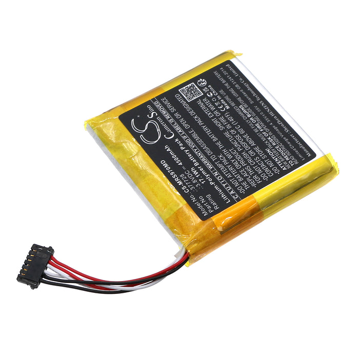 CS-MRS970MD : Battery for Masimo Rad-97, Puls oximeter Rad-97, Rad 97 Pulse Oximeter - Replaces Masimo 377728, 27058, 99013