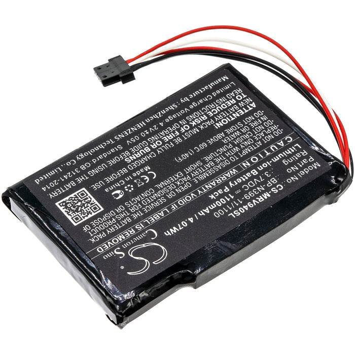 CS-MRV940SL : Battery for Magellan RoadMate RV 9490T-LMB - Replaces Magellan BP-N399-11/1100