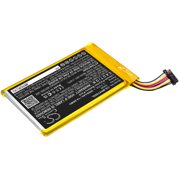 CS-MRX700SL : Battery for Magellan TRX7 - Replaces Magellan N496