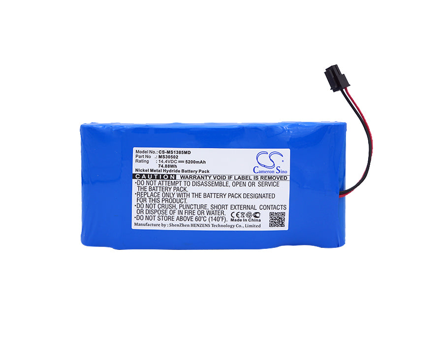 CS-MS1385MD : Battery for Drager Drager Infinity Monitor Gamma, Infinity Monitor Gamma XL, MS31385 and others - Replaces Drager MS30502