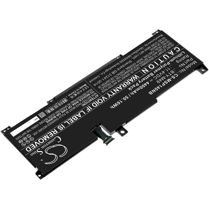 CS-MSP140NB : Battery for MSI GSP14, Modern-14-B11SB-273JP, Modern 14 B4M(MS-14DK) and others - Replaces MSI BTY-M49
