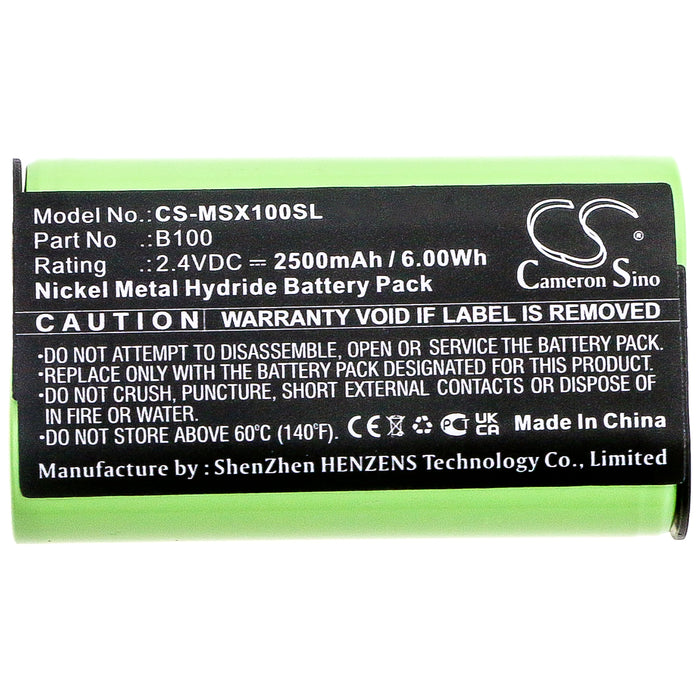 CS-MSX100SL : Battery for Microsoft Xbox One X, Xbox One S Wireless Controller, Xbox One Elite Wireless Controller - Replaces Microsoft B100