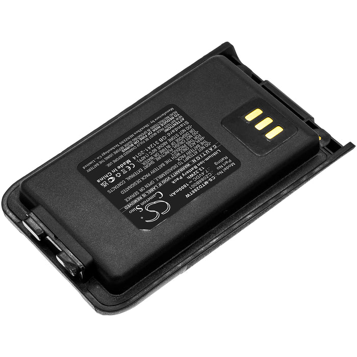 CS-MTD288TW : Battery for Vertex D281, VX-D281 - Replaces Vertex FNB-Z182, FNB-Z182ZI