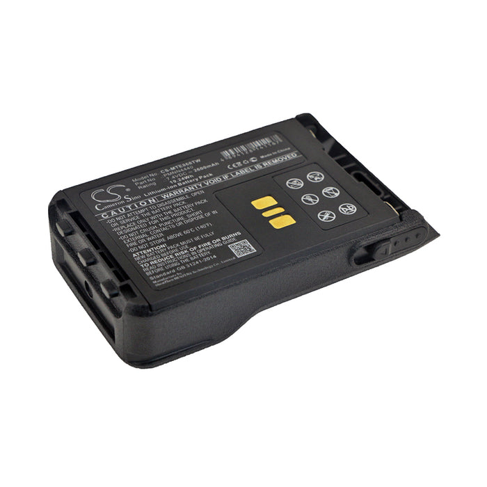 CS-MTE868TW : Battery for Motorola XiR E8600, XiR E8608, XiR E8668 and others - Replaces Motorola PMNN4440, PMNN4440AR, PMNN4511A and others