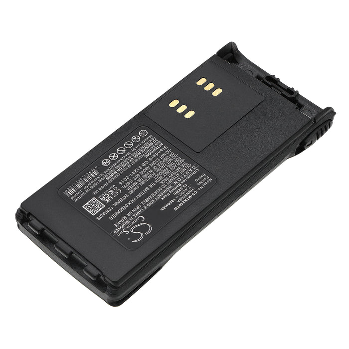 CS-MTK240TW : Battery for Motorola GP140, GP240, GP280 and others - Replaces Motorola HNN9008A, HNN9008AR, HNN9009A and others