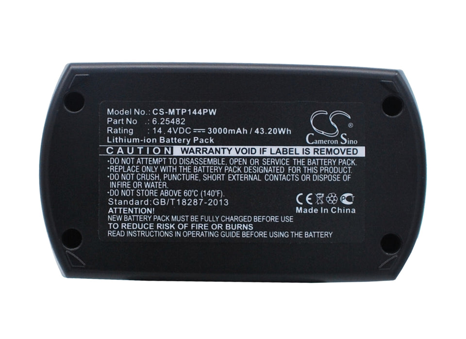 CS-MTP144PW : Battery for Metabo BSZ 14.4, BSZ 14.4 Impuls, SBZ 14.4 Impuls and others - Replaces Metabo 6.25482