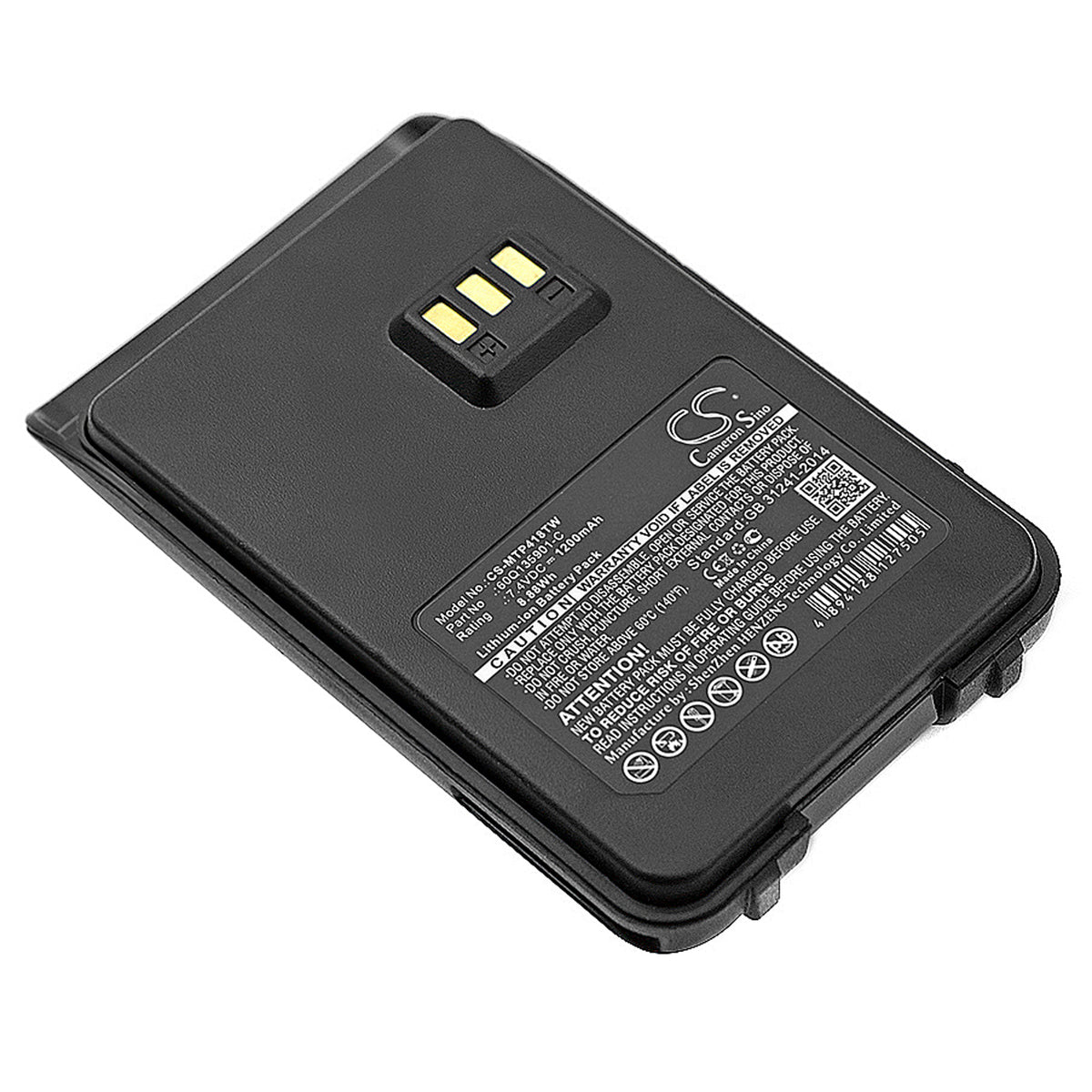 CS-MTP418TW : Battery for Motorola SMP-418, SMP-458, SMP-468 - Replace ...