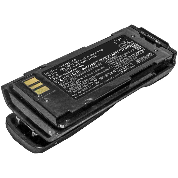 CS-MTP850TW : Battery for Motorola MTP8500, MTP8550, MTP8550Ex and others - Replaces Motorola NNTN8570, NNTN8570A, NNTN8570B