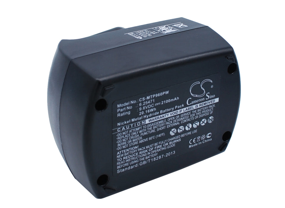 CS-MTP960PW : Battery for Metabo BSZ9.6IM Plus, BSZ9.6, BZ9.6SP and others - Replaces Metabo 6.25471, 6.31746, 6.31728 and others
