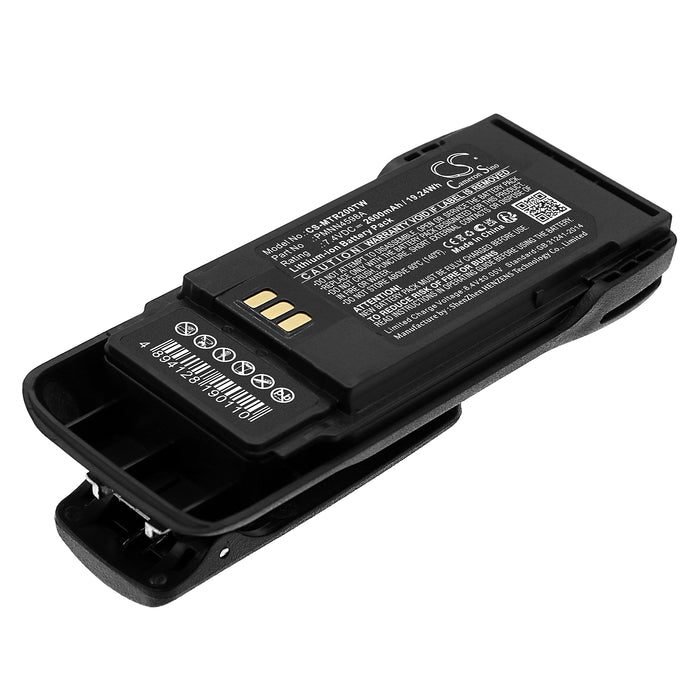 CS-MTR200TW : Battery for Motorola R2 - Replaces Motorola PMNN4600A, PMNN4598A