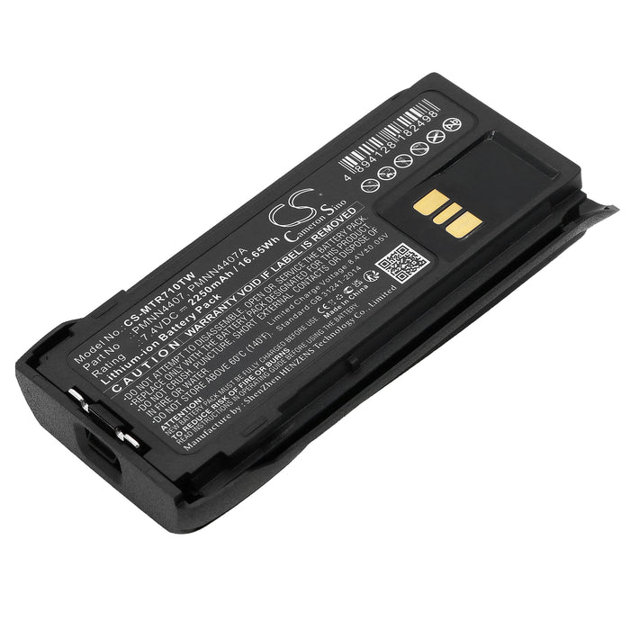 CS-MTR710TW : Battery for Motorola R7, R7A - Replaces Motorola PMNN4807, PMNN4807A, PMNN4808 and others