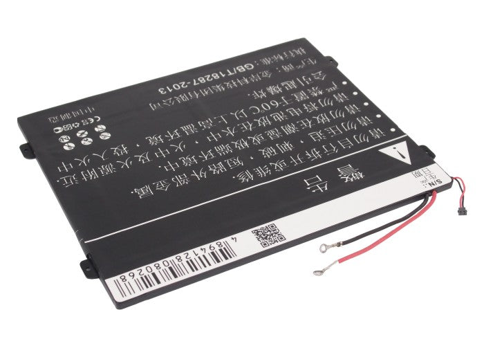 CS-MTX615SL : Battery for Motorola Xoom 2 10.1, MZ615, MZ617 and others - Replaces Motorola TB40, SNN5896A, L-L-L DC110510