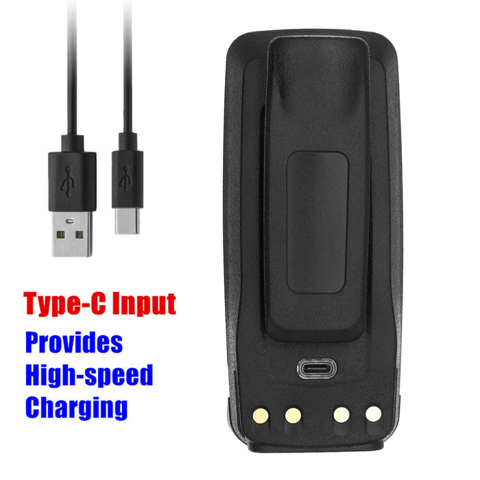 CS-MTX630TC : 7.4v 2600mAh Li-ION Battery, with Type C port, replaces PMNN4065, PMNN4066, PMNN4077 etc.