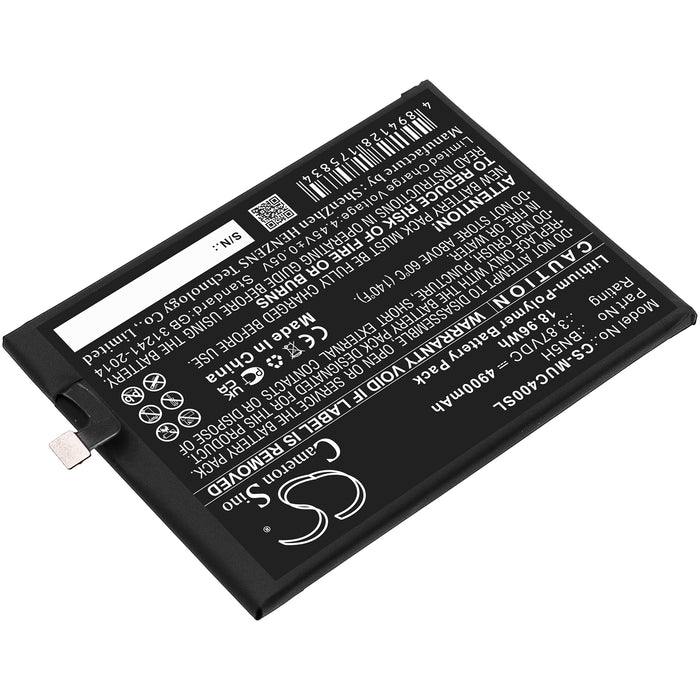 CS-MUC400SL : Battery for Xiaomi Redmi Note 11E, Redmi Note 11E 5G - Replaces Xiaomi BN5H